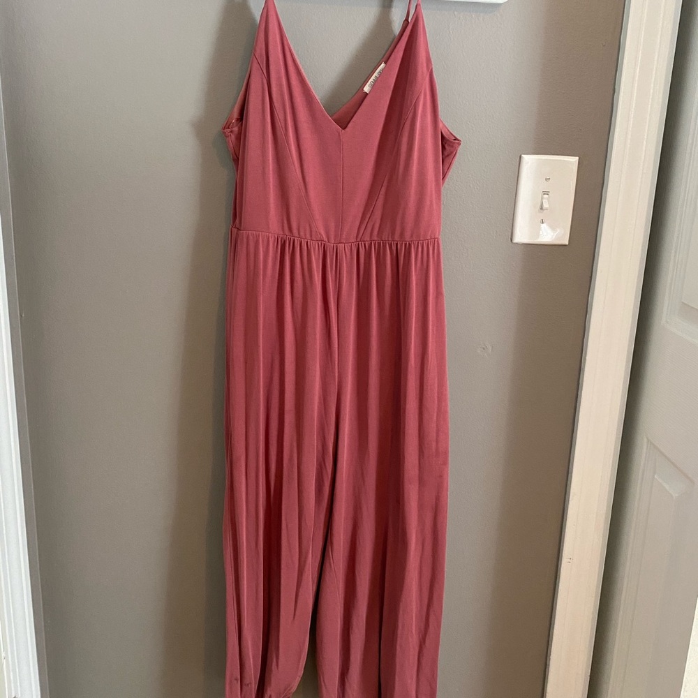 Pink jumpsuit